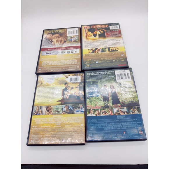 4 Movie Lot DVDs Romance The Longest Ride Lucky One Wicker Park Best Of Me Four - Picture 3 of 9